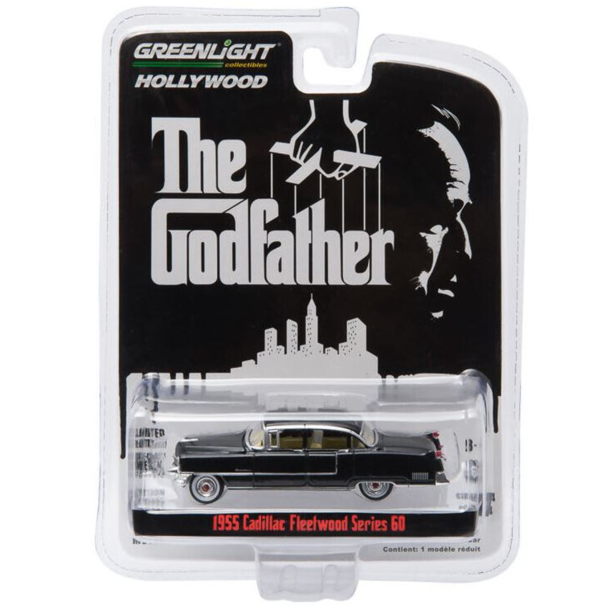 Greenlight The Godfather (1972 Movie) 1955 Cadillac Fleetwood Series 6 - 1:64 Scale