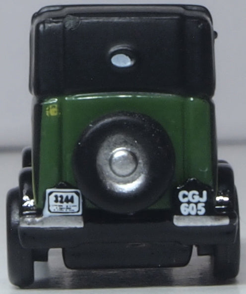 Oxford Diecast NAT005 Austin Low Loader Taxi Green - N 1:148 Scale