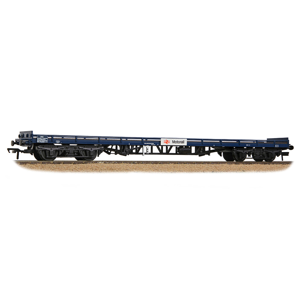 PRE-ORDER: Bachmann BR FVX Carflat Wagon BR Blue 'Motorail' - OO Gauge