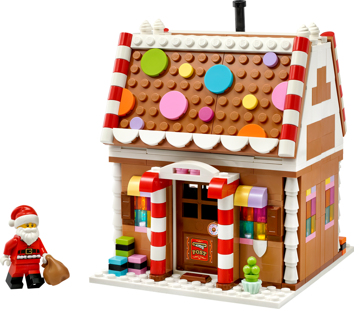 LEGO® Festive Gingerbread House Christmas Toy for Kids 40809