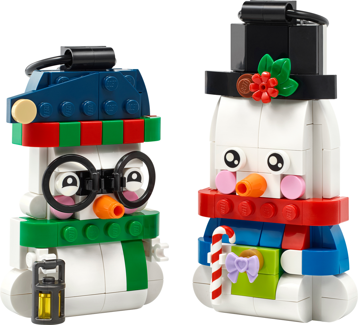 LEGO® Snowman Ornaments Christmas Decor Holiday Decorations 40812