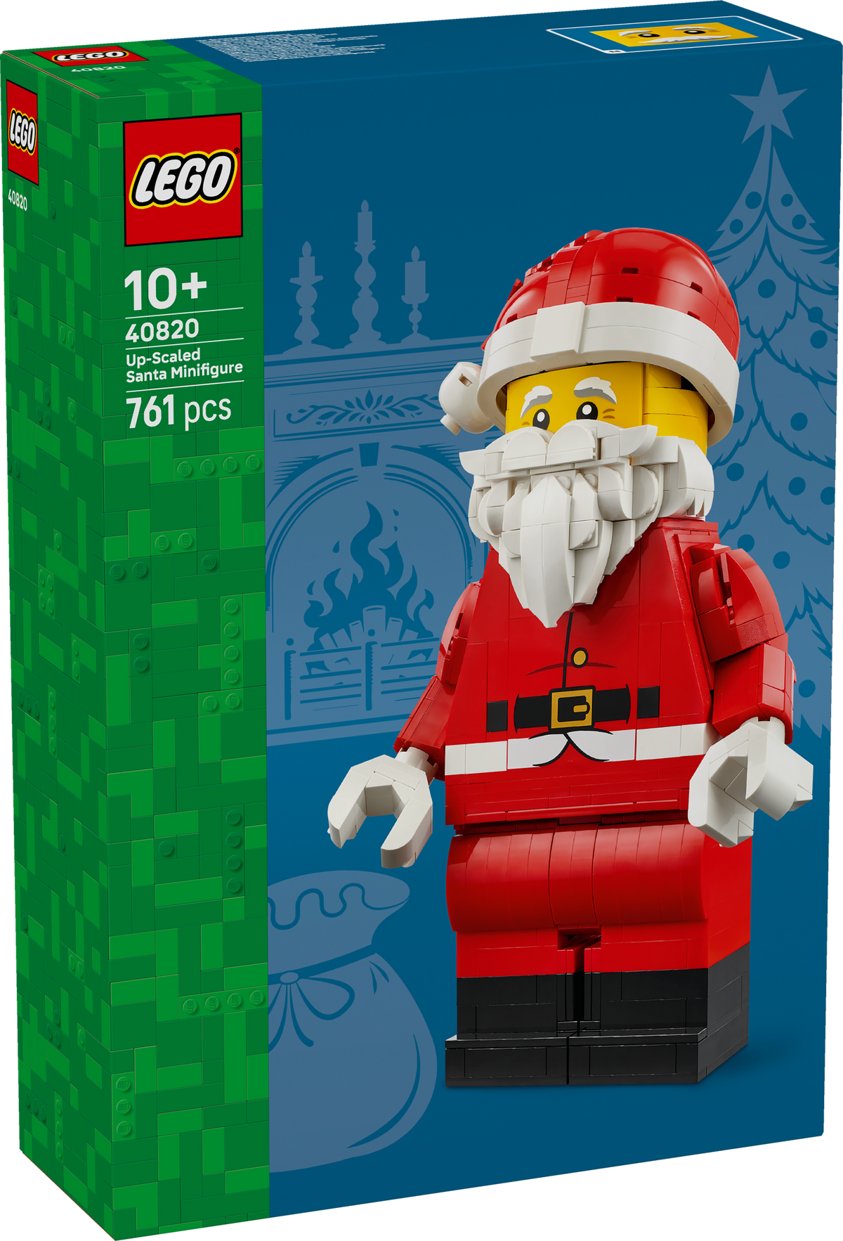 LEGO® Up-Scaled Santa Minifigure Christmas Toy Decoration 40820
