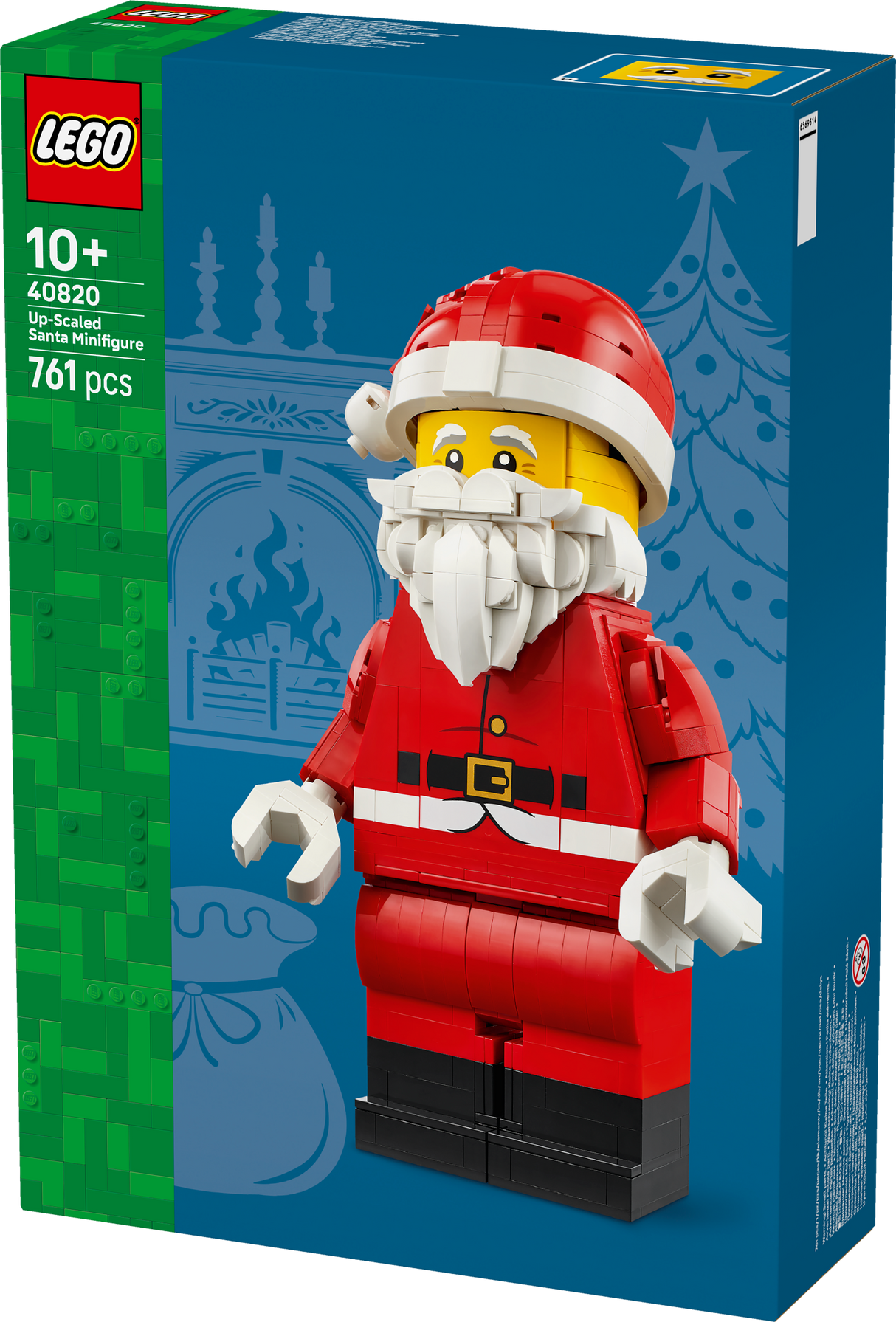 LEGO® Up-Scaled Santa Minifigure Christmas Toy Decoration 40820
