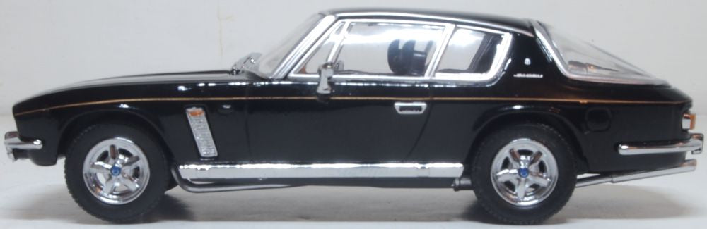 Oxford Diecast 43JI010 Jensen Interceptor MkIII Black - 1:43 Scale Model