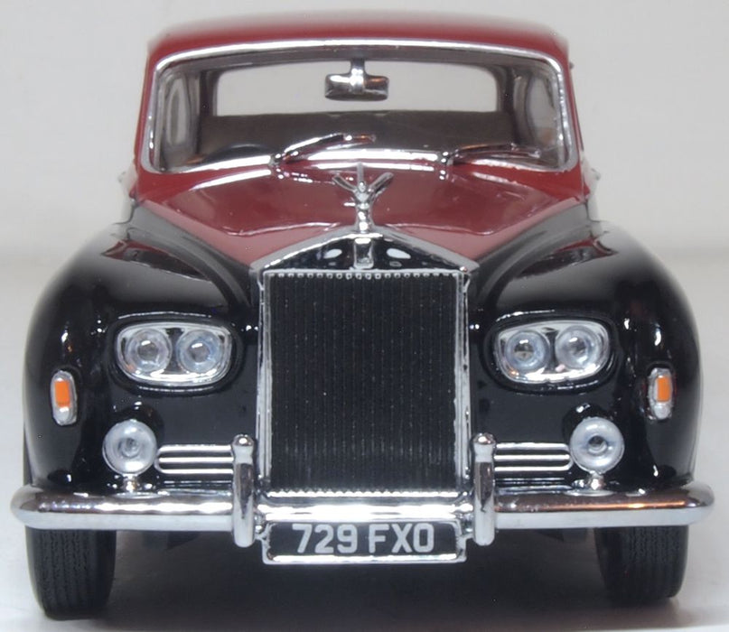 Oxford Diecast 43RRP5004 Rolls Royce Phantom V James Young Claret/Black - 1:43 Scale Model