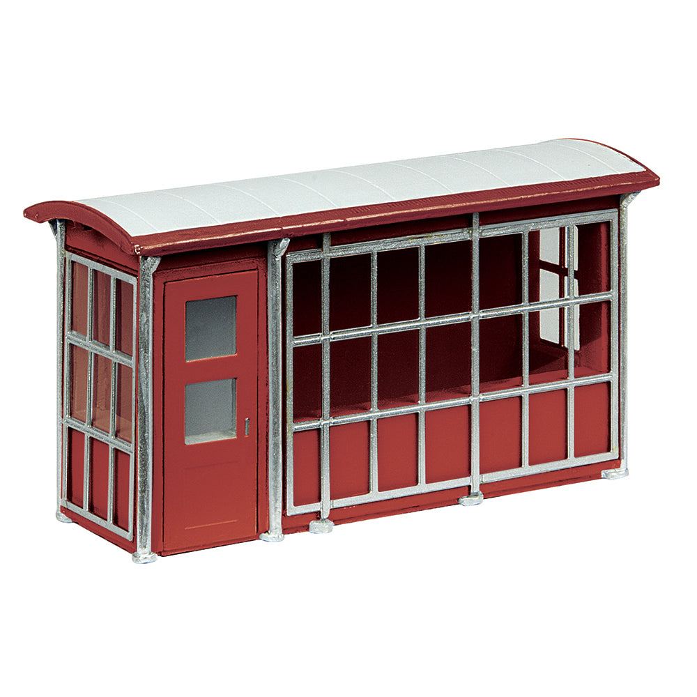PRE-ORDER: Bachmann Scenecraft Metal Platform Shelter - Red