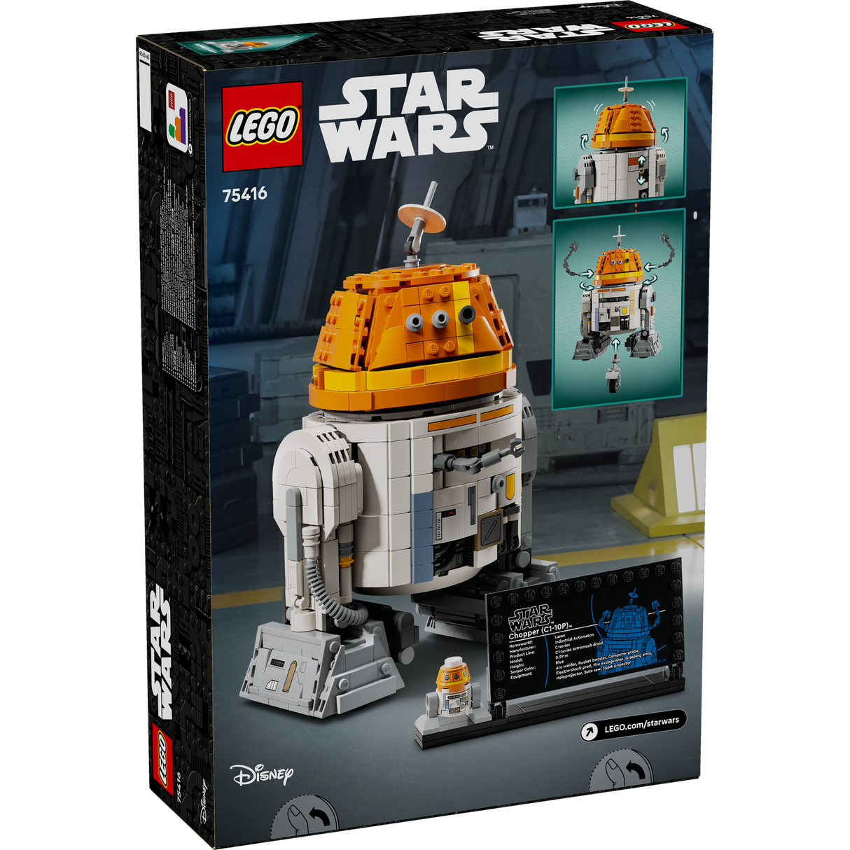 LEGO Star Wars: Ahsoka Chopper (C1-10P) Astromech Droid 75416