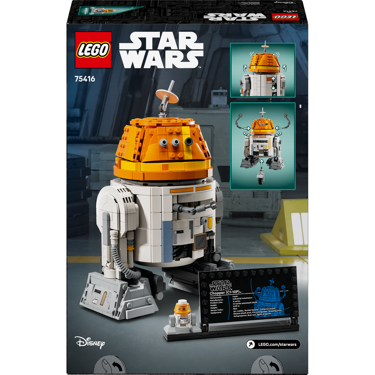 LEGO Star Wars: Ahsoka Chopper (C1-10P) Astromech Droid 75416