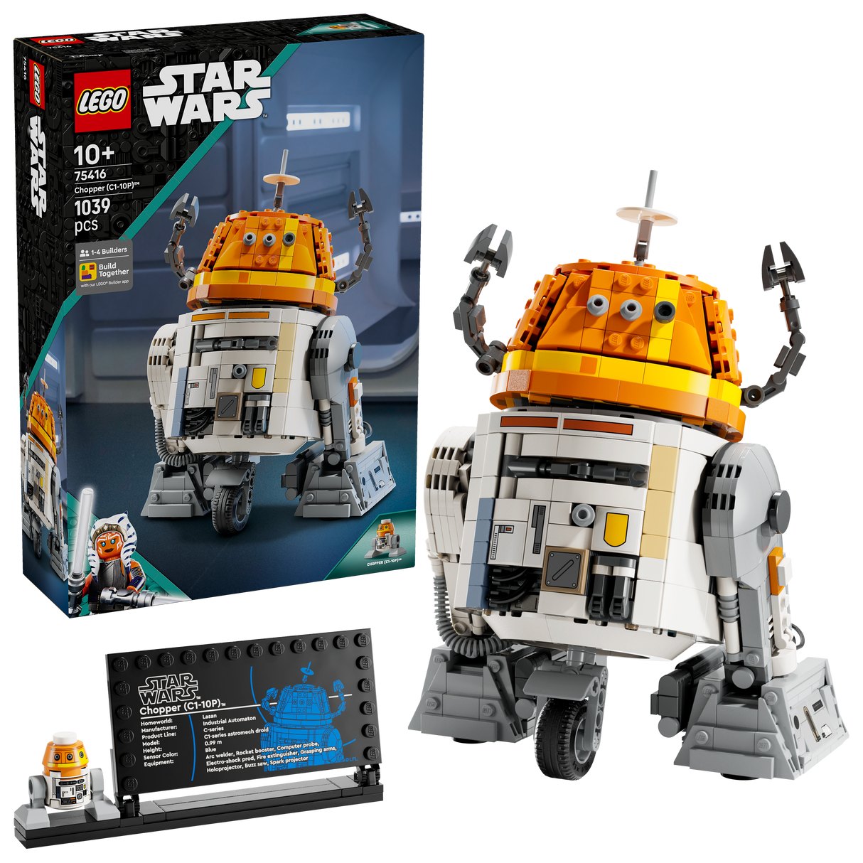 LEGO Star Wars: Ahsoka Chopper (C1-10P) Astromech Droid 75416