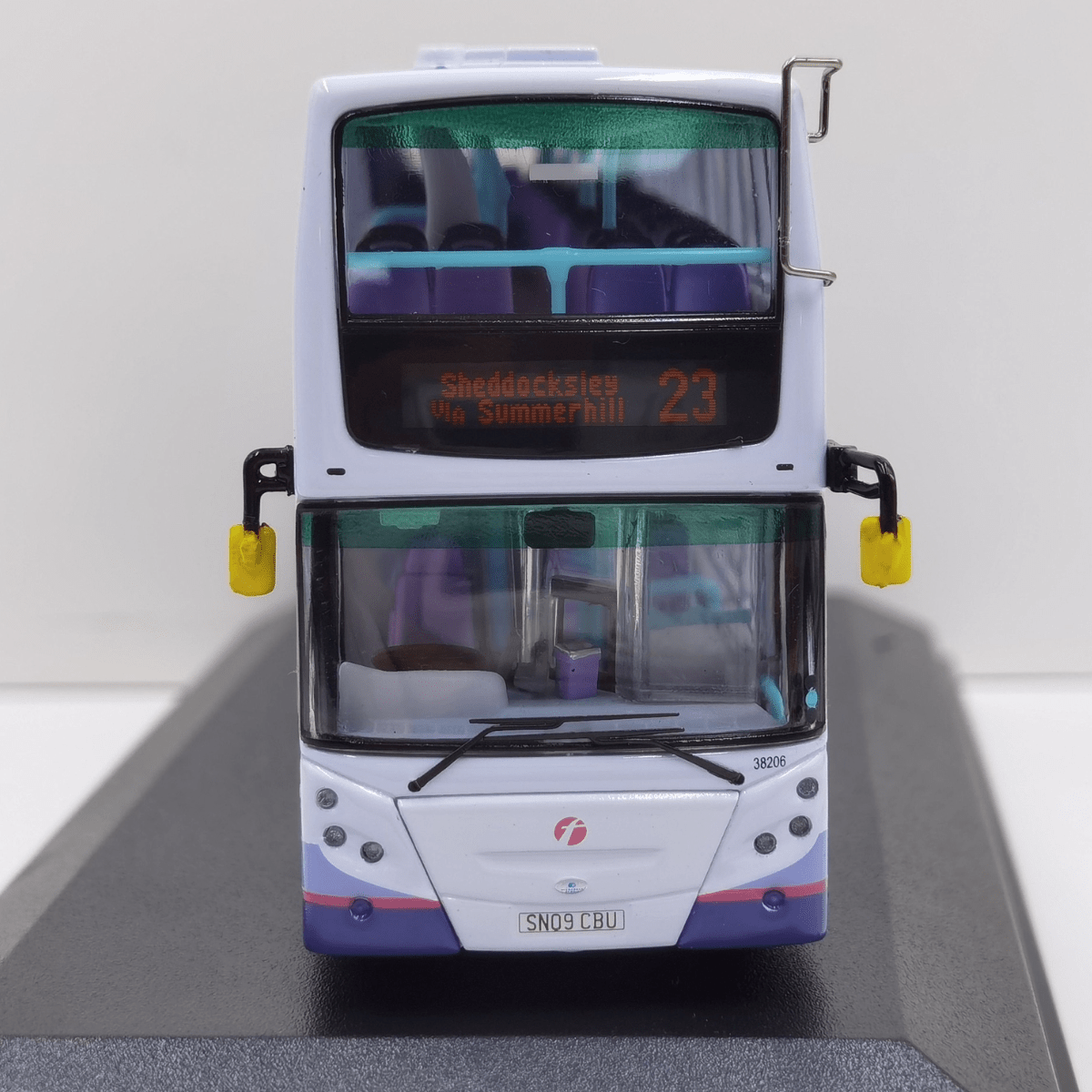 80M Dennis Trident Enviro500 Euro IV 12.1M - First Bus Aberdeen Dennis 23 Sheddocksley - Phillips Hobbies