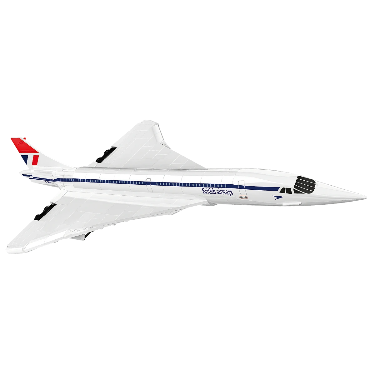 COBI Bricks Concorde G-BBDG Building Toy Set - 1:100 Scale