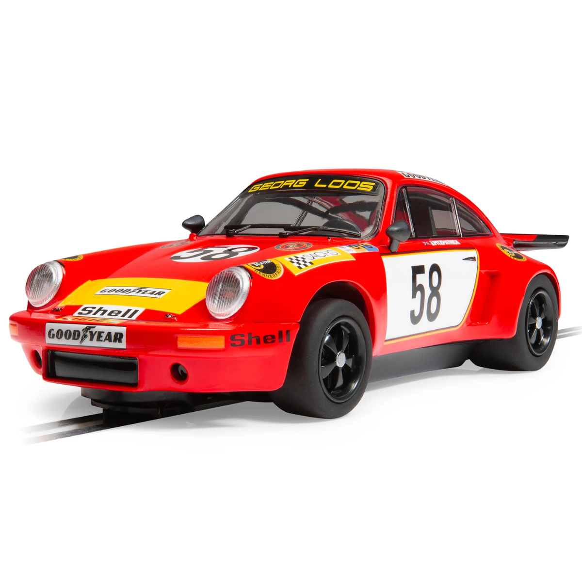Scalextric C4594 Porsche 911 3.0 RSR – Georg Loos Racing - 1:32 Scale Slot Car