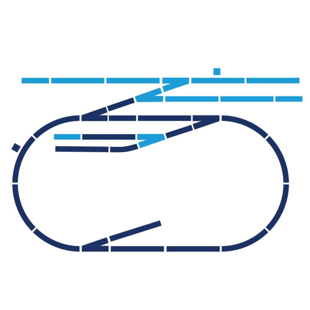 PRE-ORDER: Bachmann Lucsmore Vale Track Pack No. 3 - OO Gauge