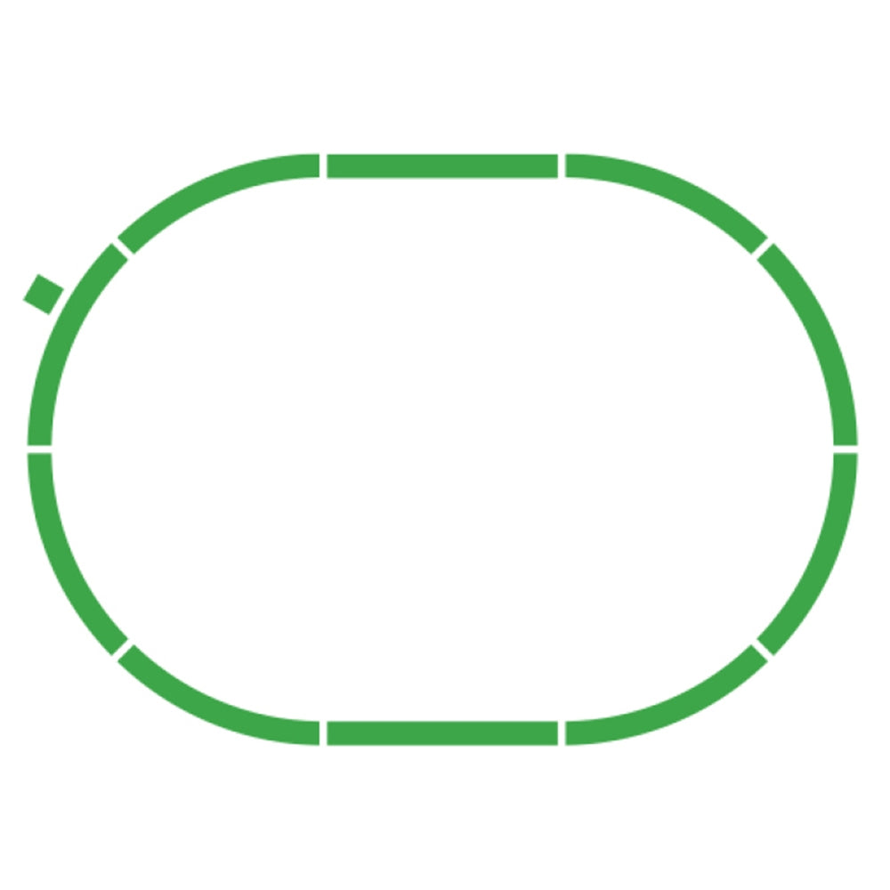 PRE-ORDER: Bachmann Lucsmore Vale Track Pack No. 1 - OO Gauge