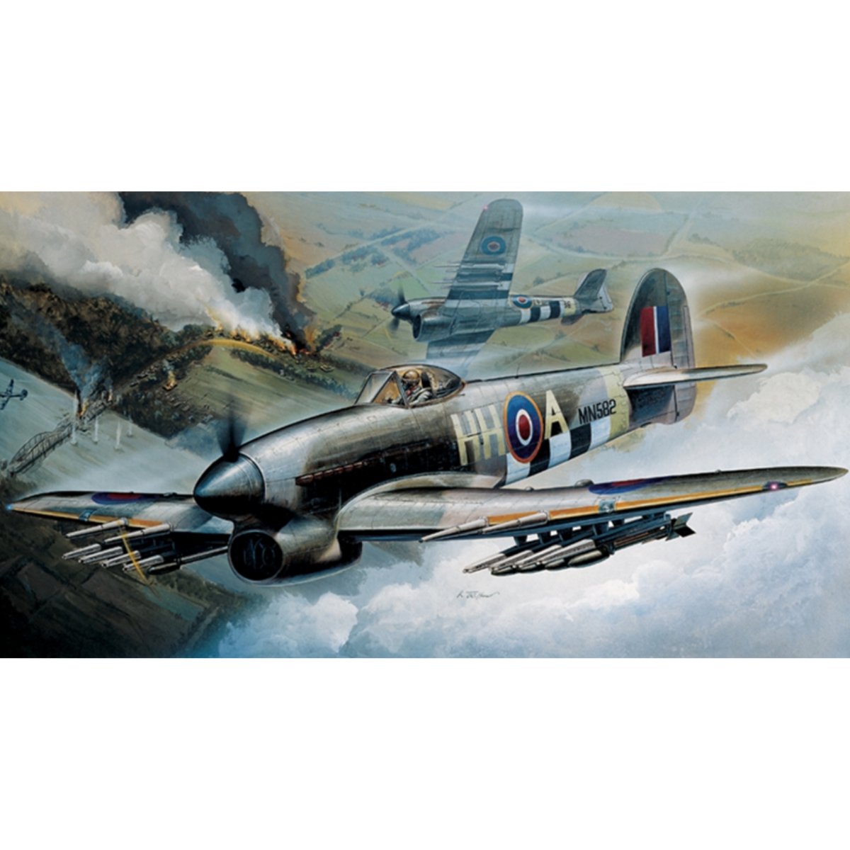 Academy 12462 Hawker Typhoon Mk.Ib 1:72 - Phillips Hobbies