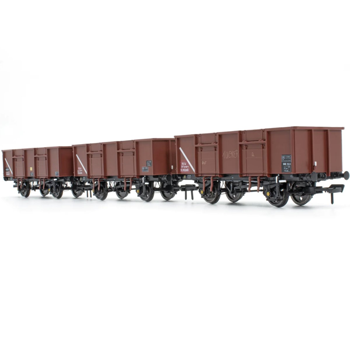 Accurascale BR 21T MDW Mineral Wagon TOPS Bauxite Pack A - OO Gauge - Phillips Hobbies