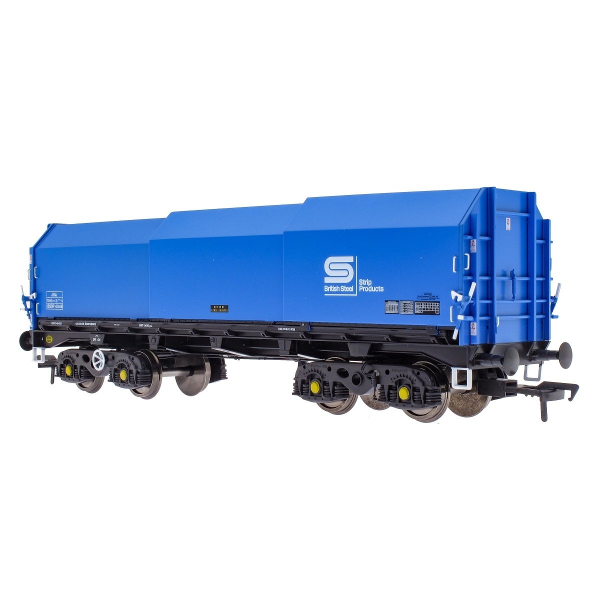 Accurascale JSA Bogie Covered Steel Wagon Twin Pack - British Steel 2 - Phillips Hobbies