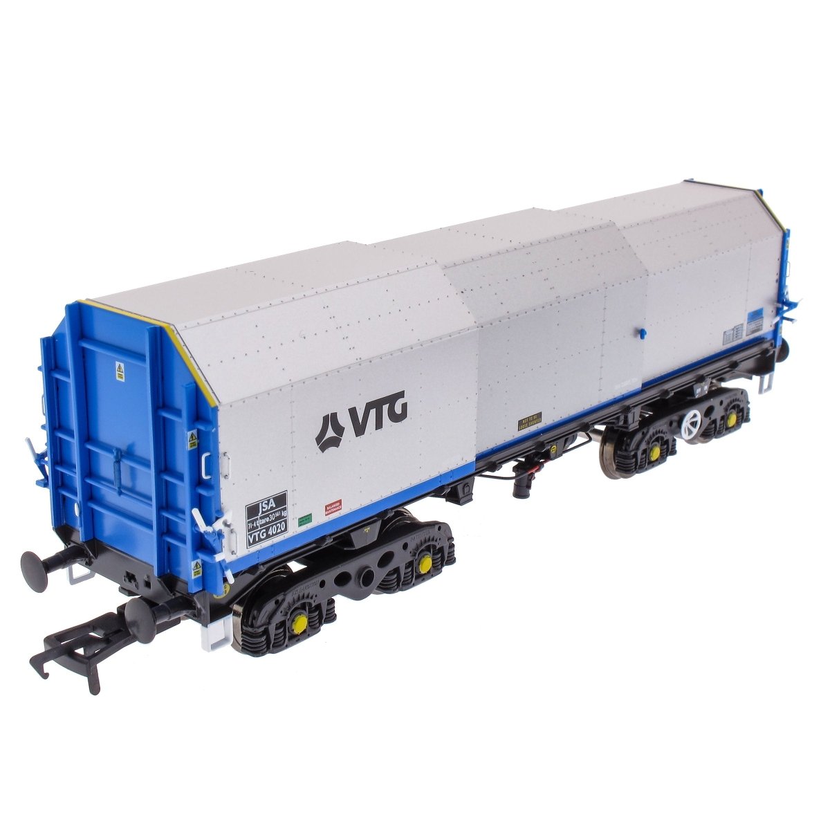 Accurascale JSA Bogie Covered Steel Wagon Twin Pack - VTG 1 - Phillips Hobbies