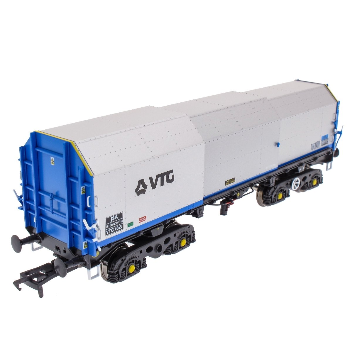 Accurascale JSA Bogie Covered Steel Wagon Twin Pack - VTG 1 - Phillips Hobbies