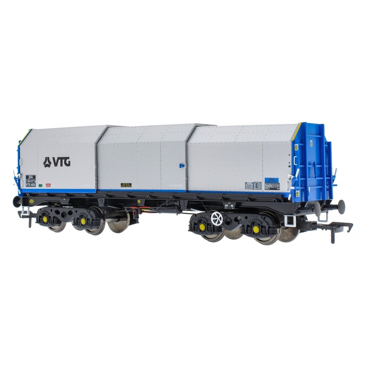 Accurascale JSA Bogie Covered Steel Wagon Twin Pack - VTG 1 - Phillips Hobbies