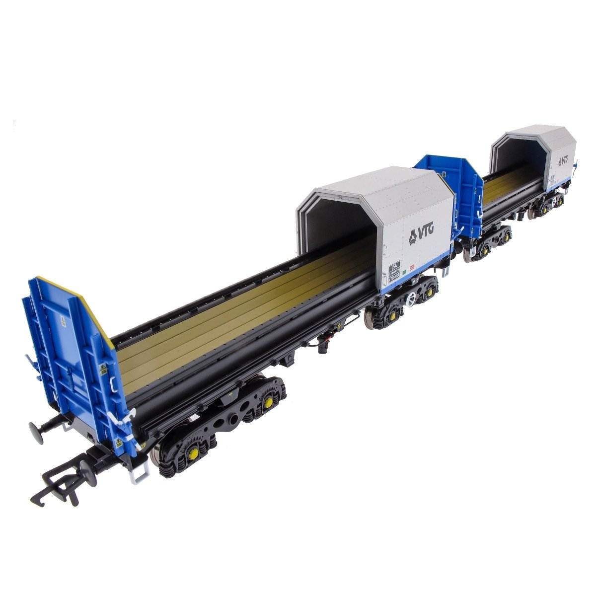 Accurascale JSA Bogie Covered Steel Wagon Twin Pack - VTG 1 - Phillips Hobbies