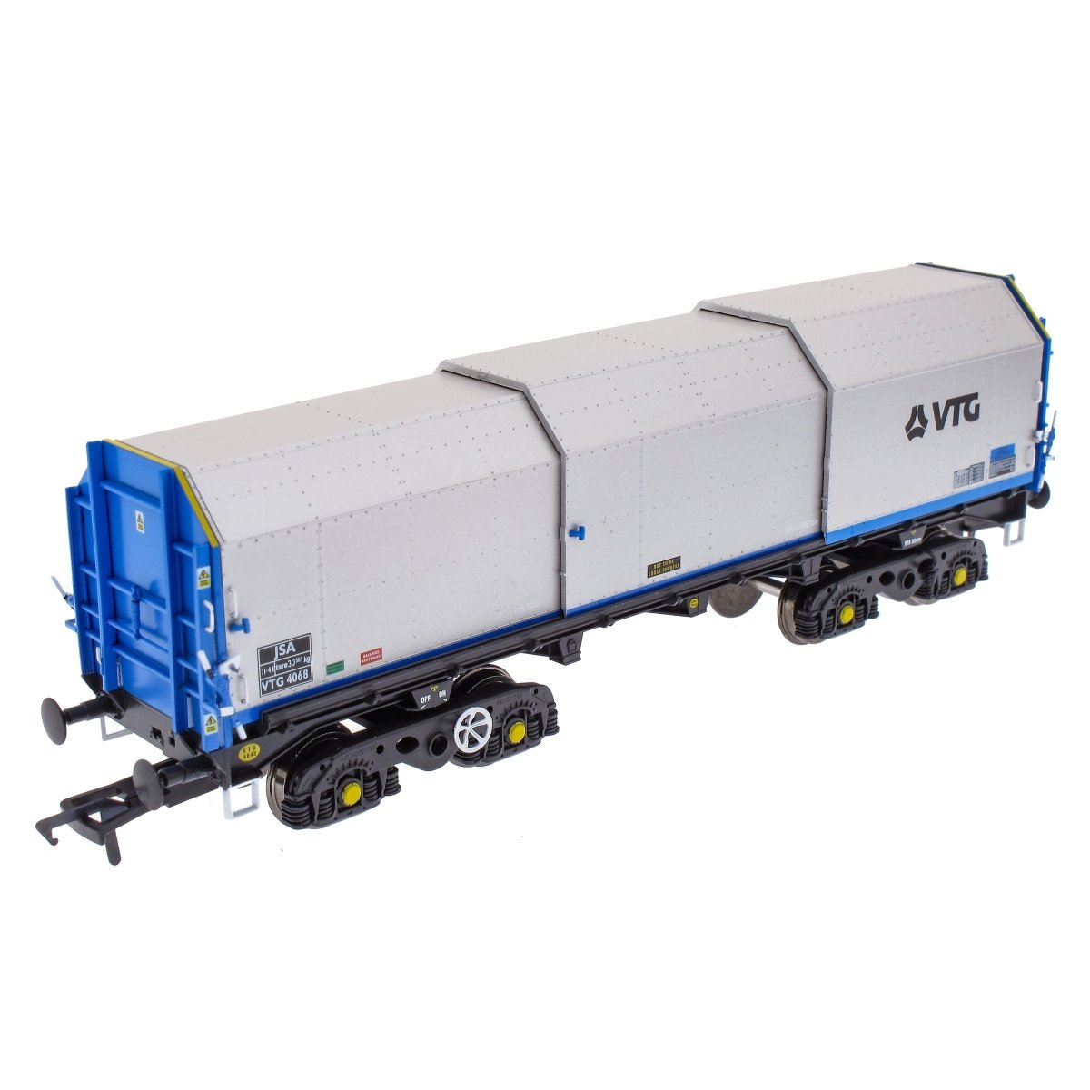 Accurascale JSA Bogie Covered Steel Wagon Twin Pack - VTG 3 - Phillips Hobbies