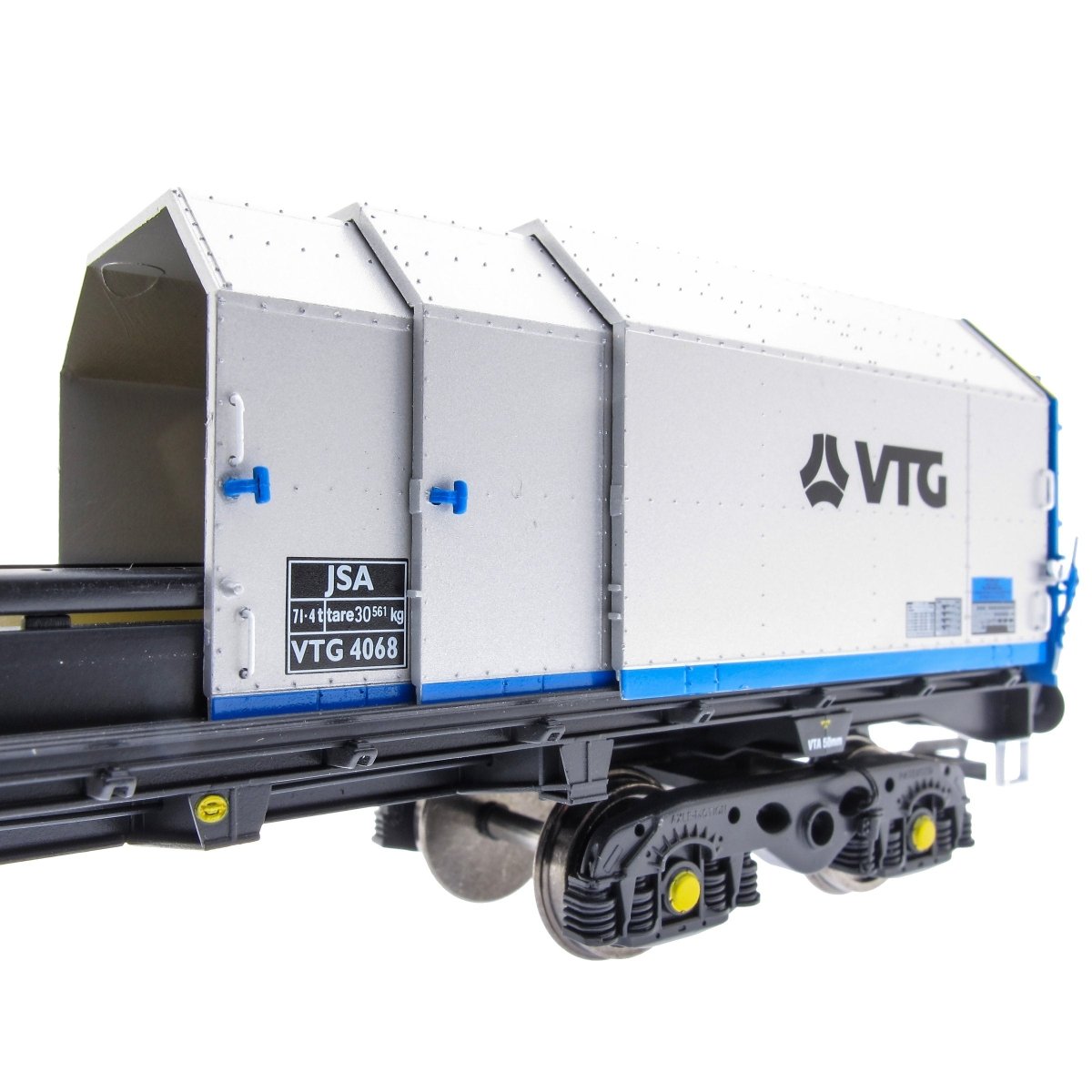 Accurascale JSA Bogie Covered Steel Wagon Twin Pack - VTG 3 - Phillips Hobbies