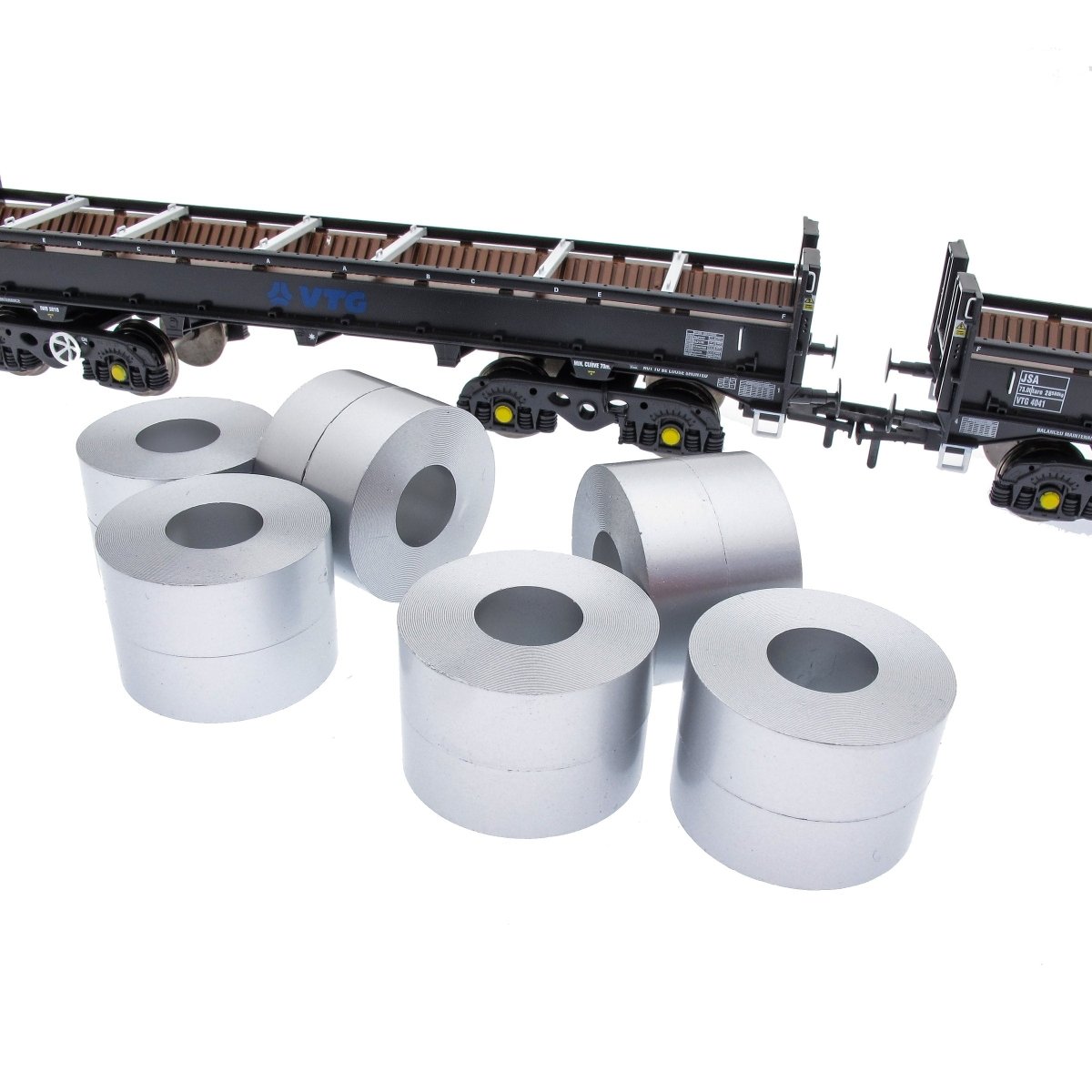 Accurascale JSA Bogie Open Steel Wagon Twin Pack - VTG 1 - Phillips Hobbies