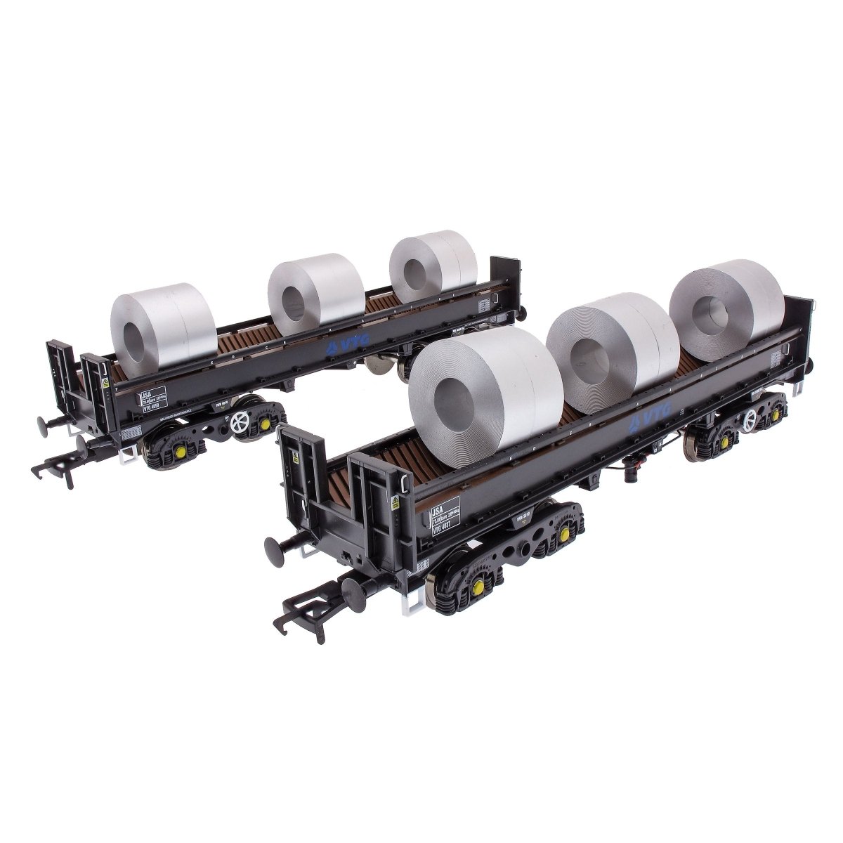 Accurascale JSA Bogie Open Steel Wagon Twin Pack - VTG 2 - Phillips Hobbies