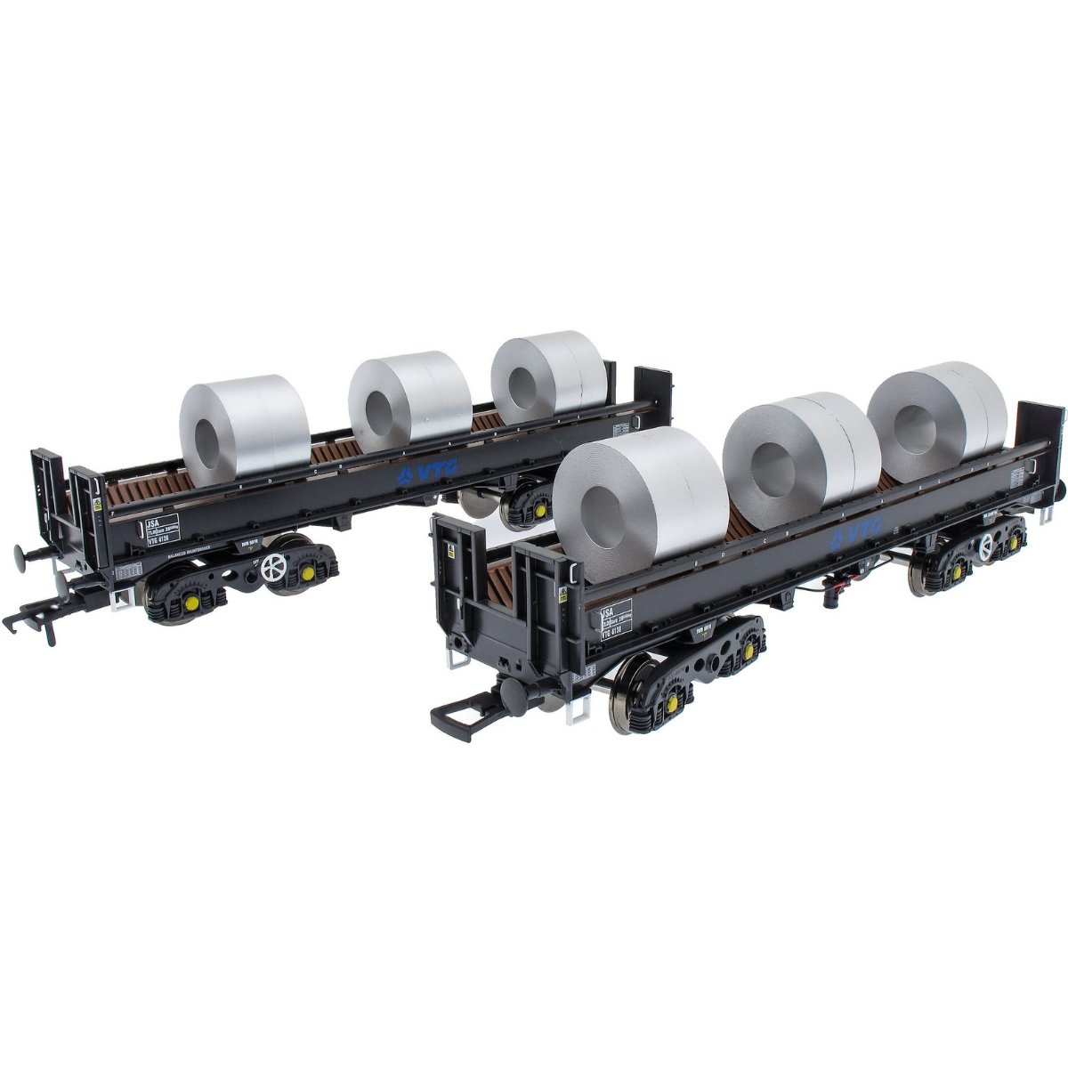Accurascale JSA Bogie Open Steel Wagon Twin Pack - VTG 3 - Phillips Hobbies