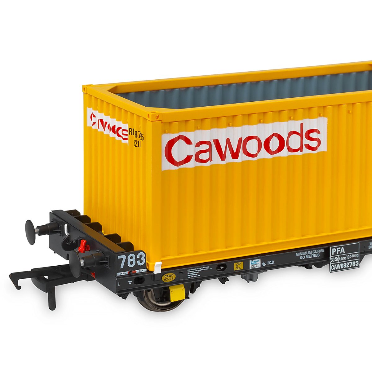 Accurascale PFA - Cawoods Coal Containers E - Phillips Hobbies