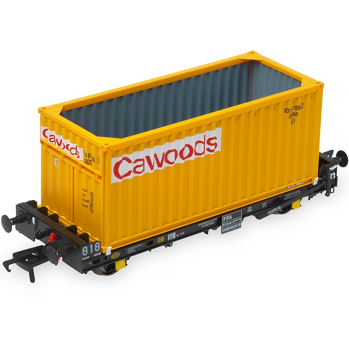 Accurascale PFA - Cawoods Coal Containers E - Phillips Hobbies