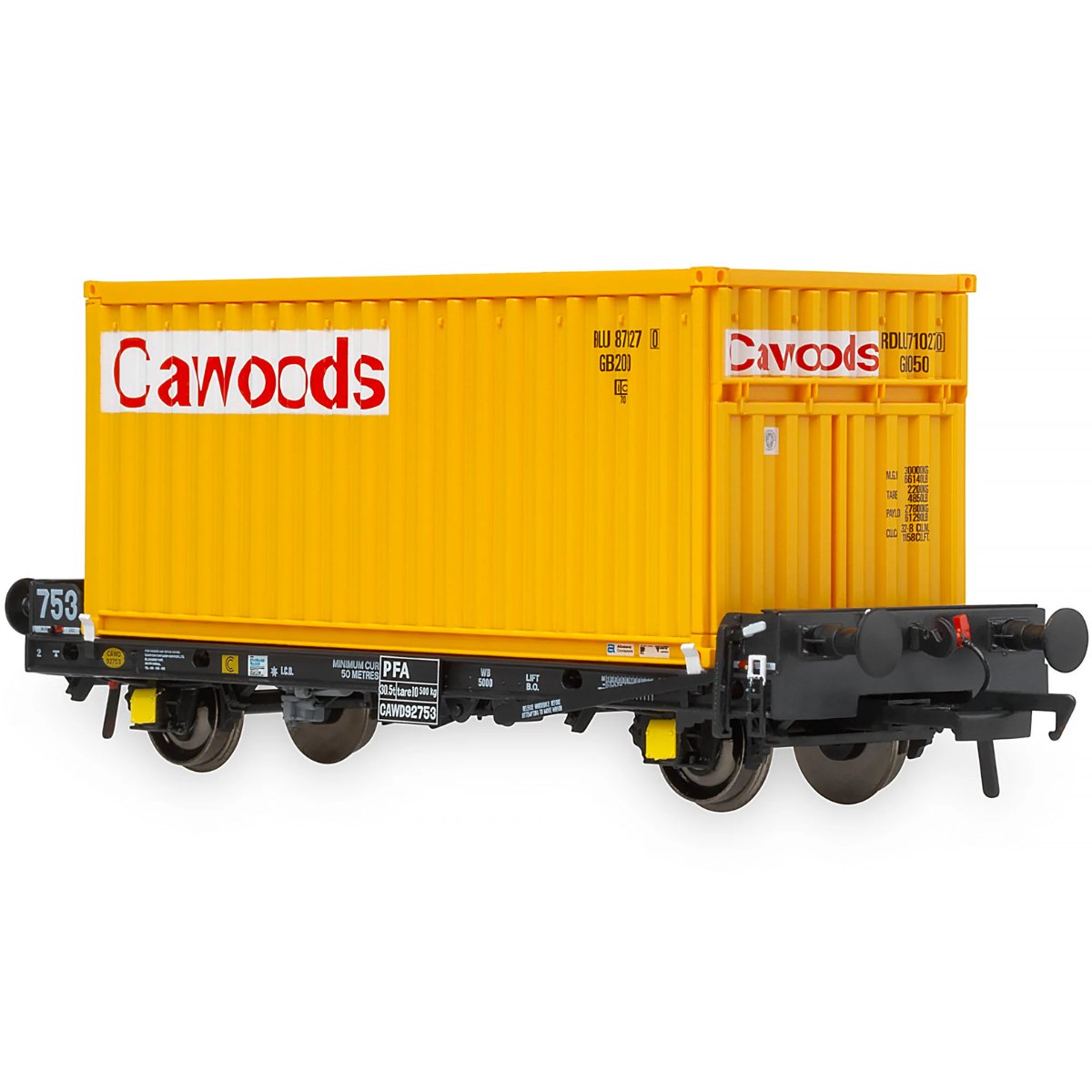 Accurascale PFA - Cawoods Coal Containers U - Phillips Hobbies