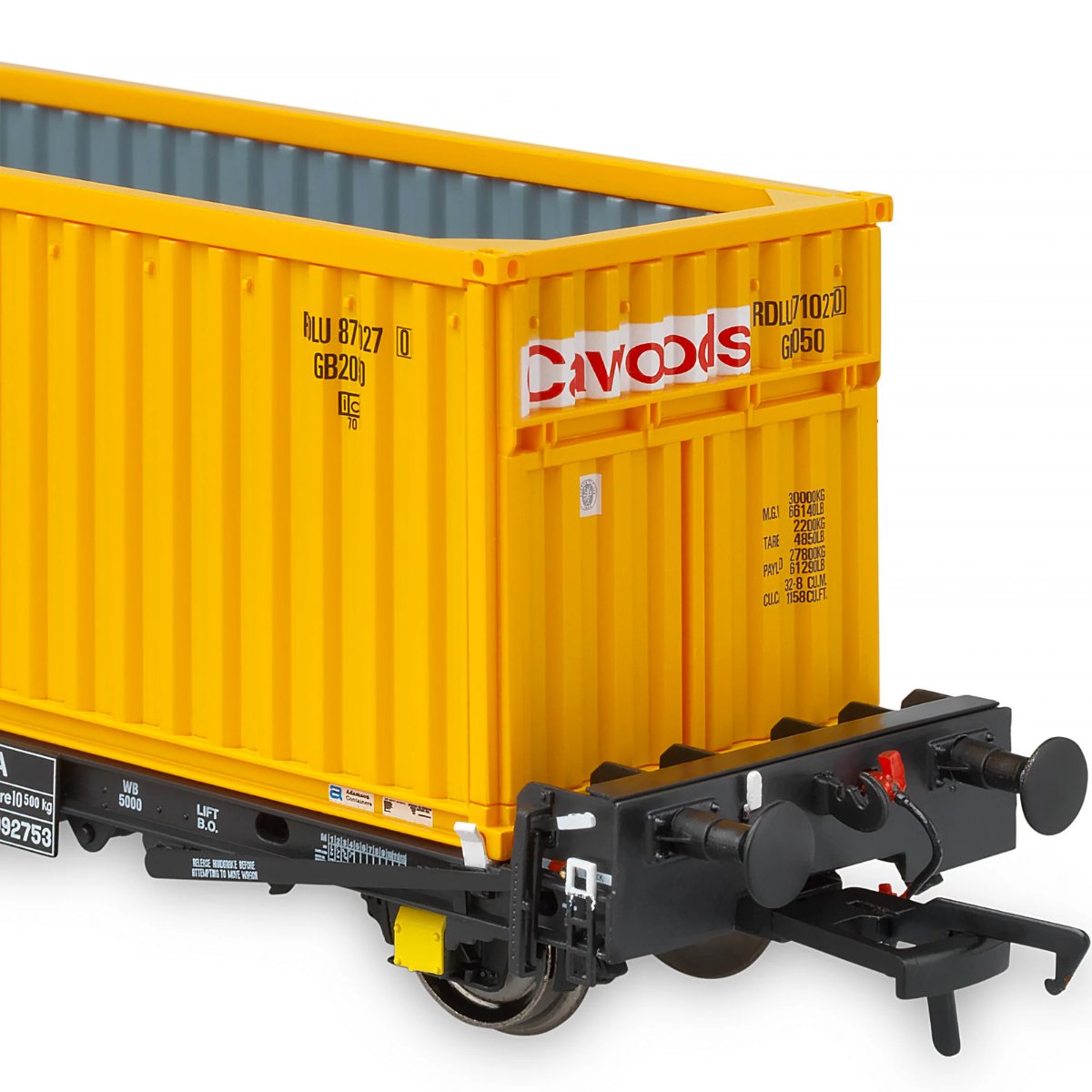 Accurascale PFA - Cawoods Coal Containers U - Phillips Hobbies