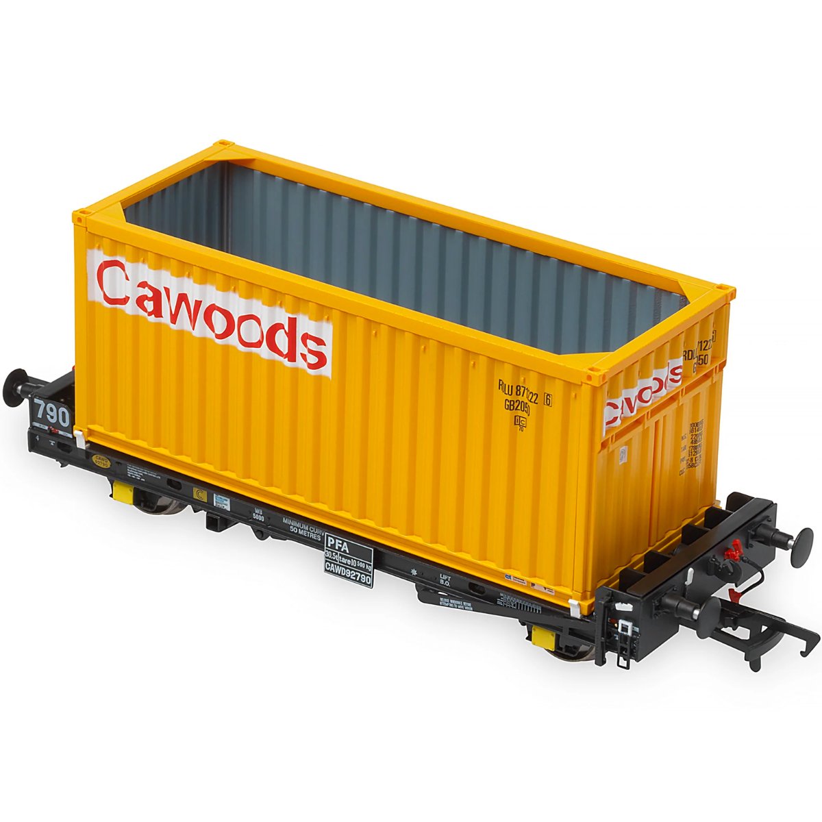 Accurascale PFA - Cawoods Coal Containers U - Phillips Hobbies