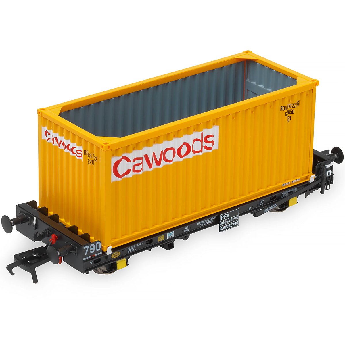 Accurascale PFA - Cawoods Coal Containers U - Phillips Hobbies