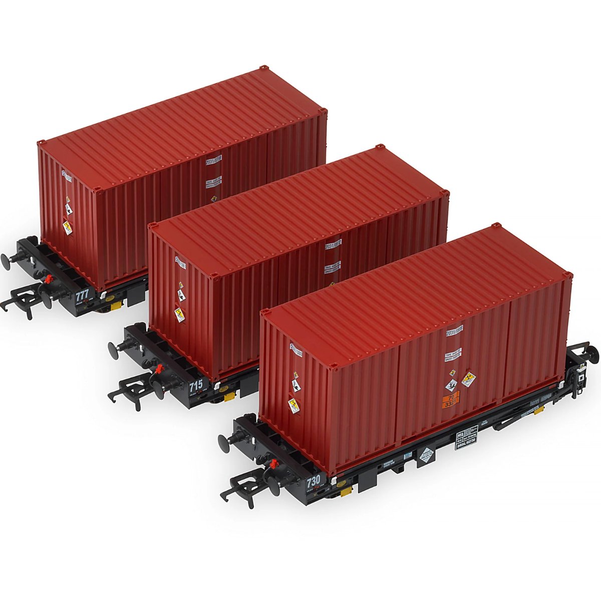 Accurascale PFA - DRS LLNW - 2031 Container Pack 4 - Phillips Hobbies