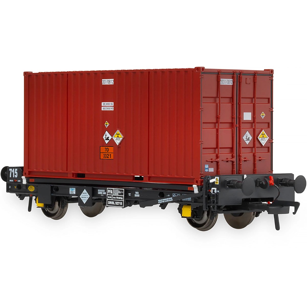 Accurascale PFA - DRS LLNW - 2031 Container Pack 4 - Phillips Hobbies