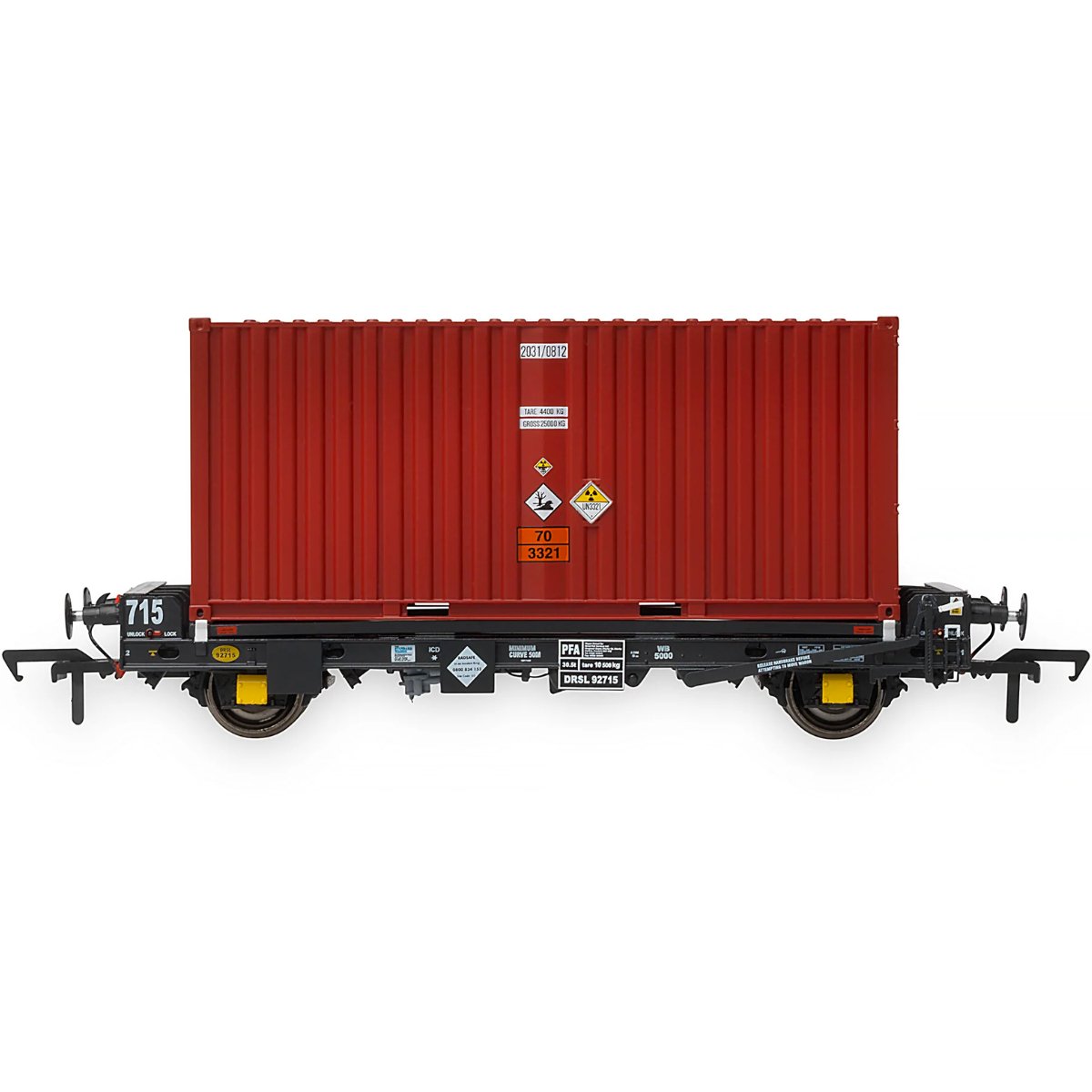 Accurascale PFA - DRS LLNW - 2031 Container Pack 4 - Phillips Hobbies