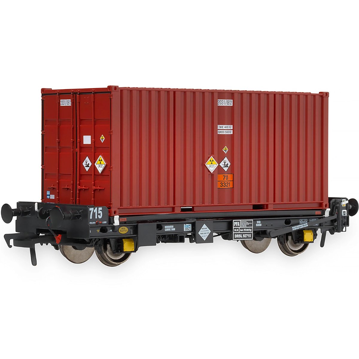 Accurascale PFA - DRS LLNW - 2031 Container Pack 4 - Phillips Hobbies