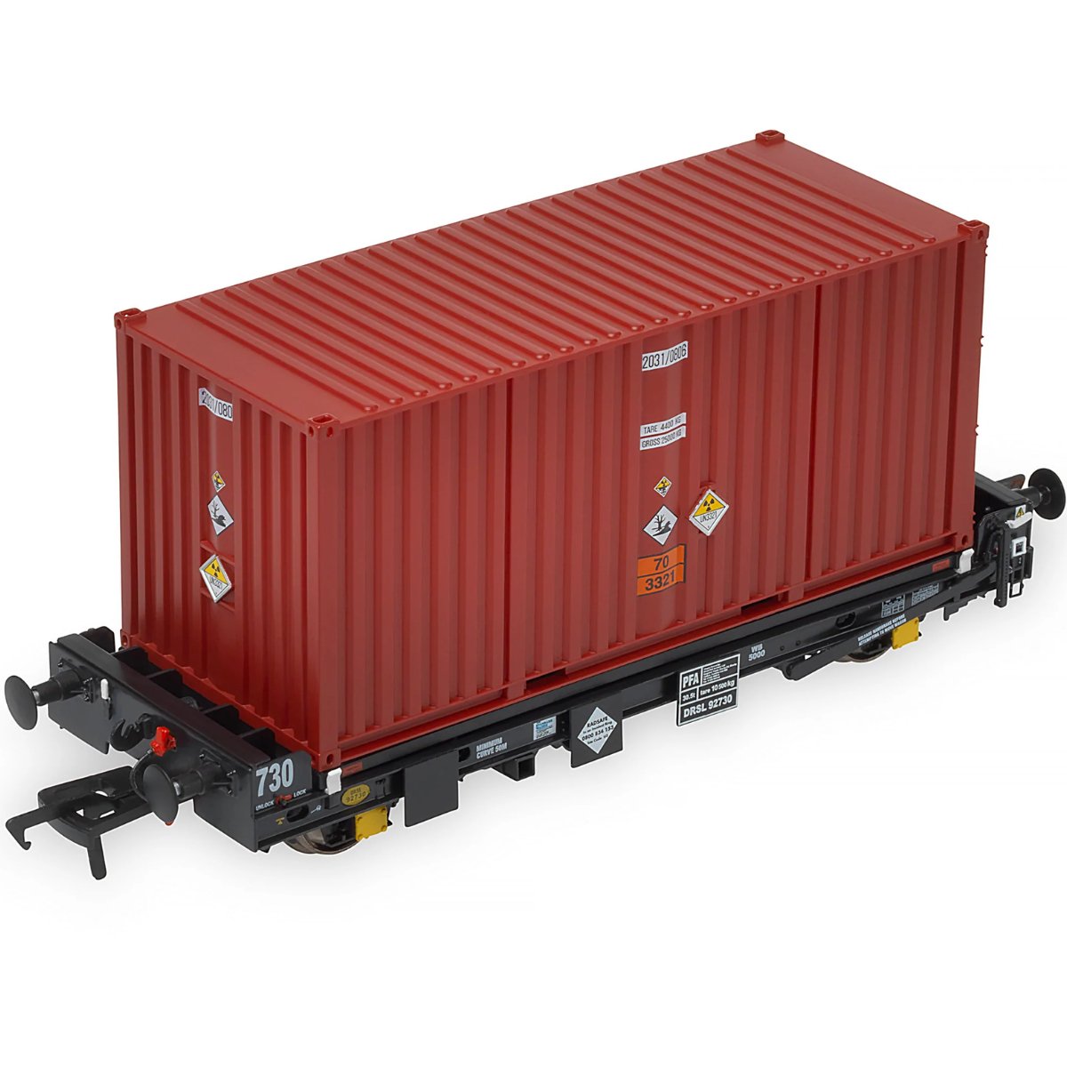 Accurascale PFA - DRS LLNW - 2031 Container Pack 4 - Phillips Hobbies