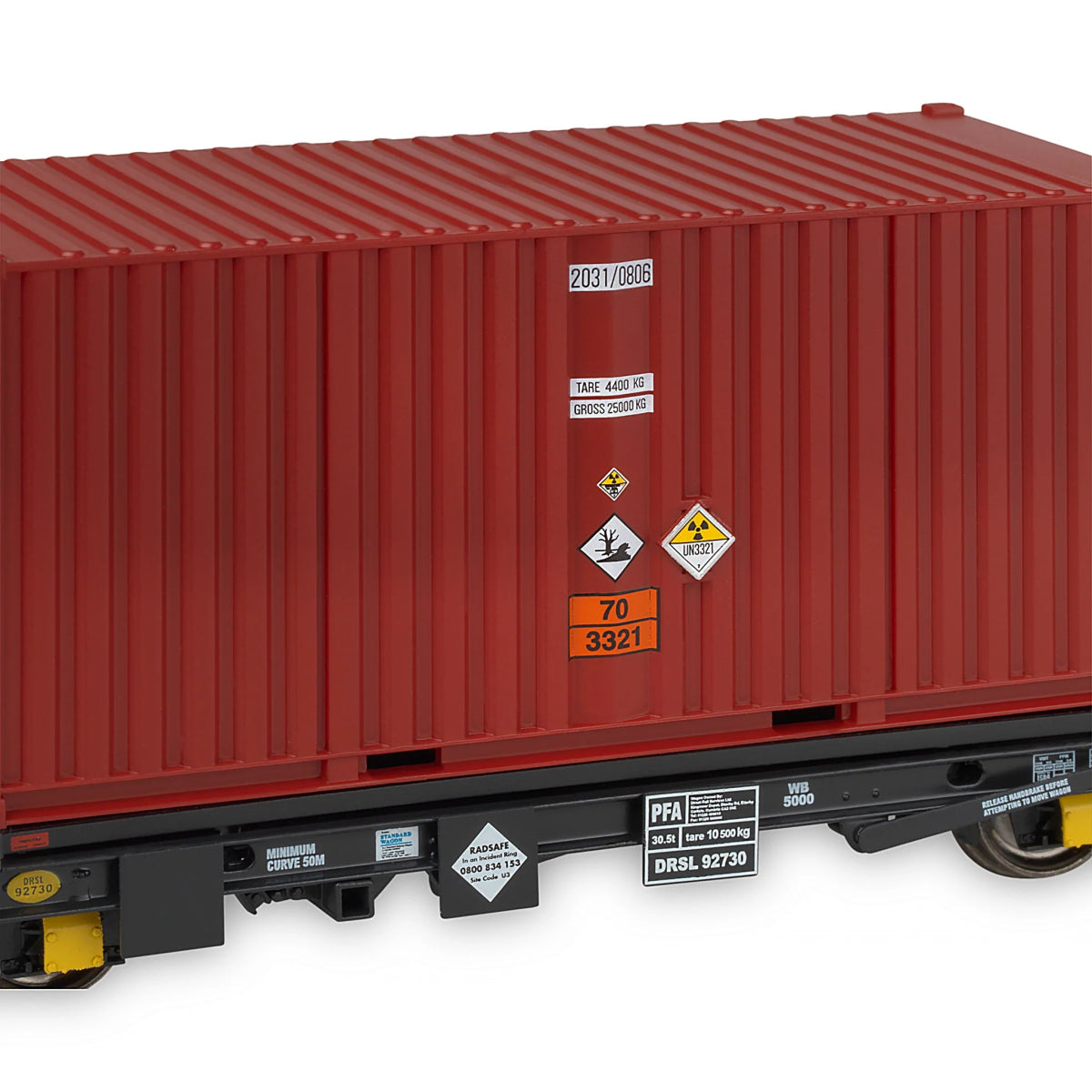 Accurascale PFA - DRS LLNW - 2031 Container Pack 4 - Phillips Hobbies