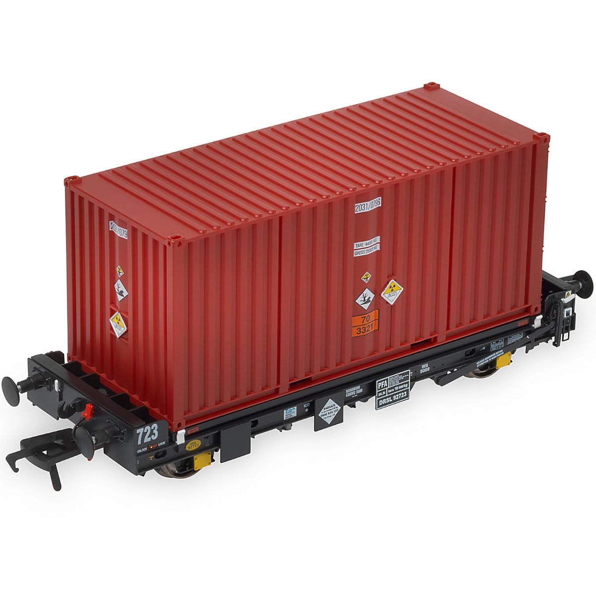 Accurascale PFA - DRS LLNW - 2031 Container Pack 5 - Phillips Hobbies