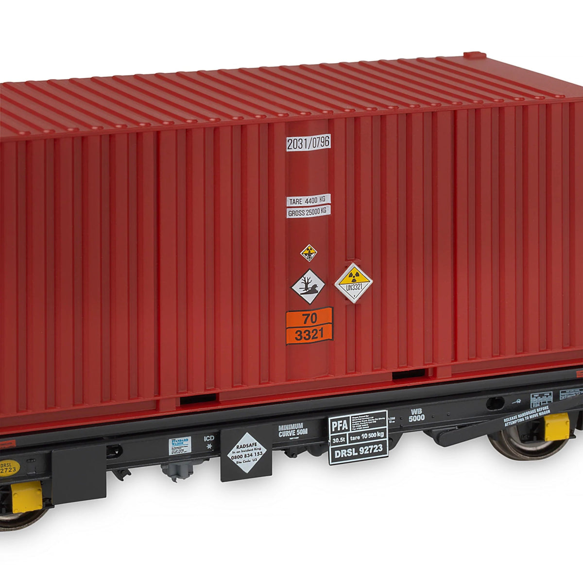 Accurascale PFA - DRS LLNW - 2031 Container Pack 5 - Phillips Hobbies