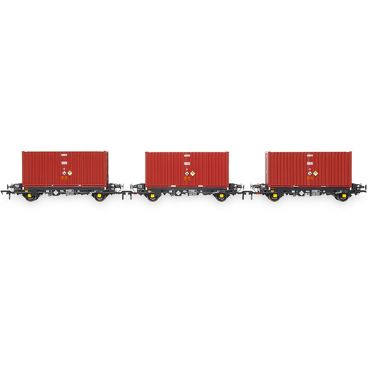 Accurascale PFA - DRS LLNW - 2031 Container Pack 5 - Phillips Hobbies