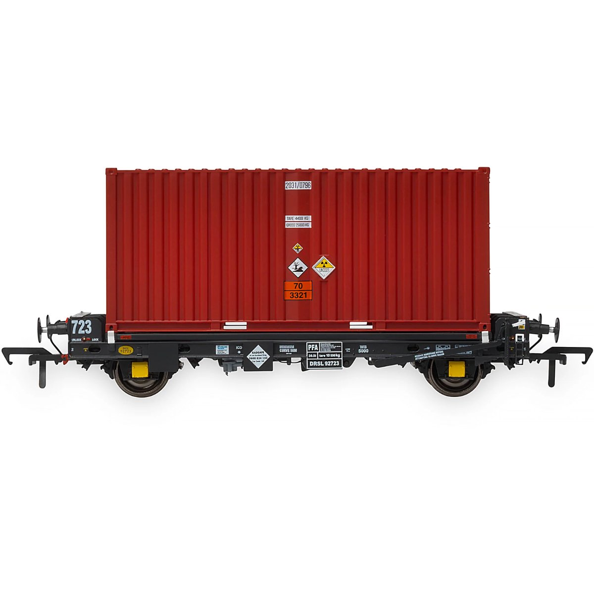 Accurascale PFA - DRS LLNW - 2031 Container Pack 5 - Phillips Hobbies