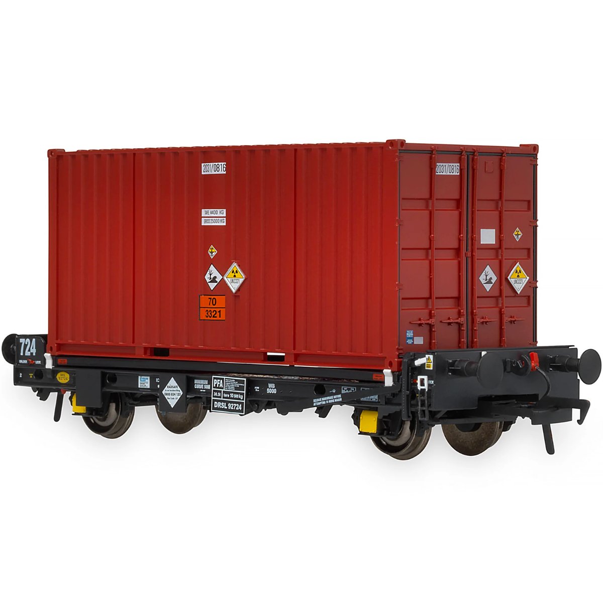 Accurascale PFA - DRS LLNW - 2031 Container Pack 6 - Phillips Hobbies