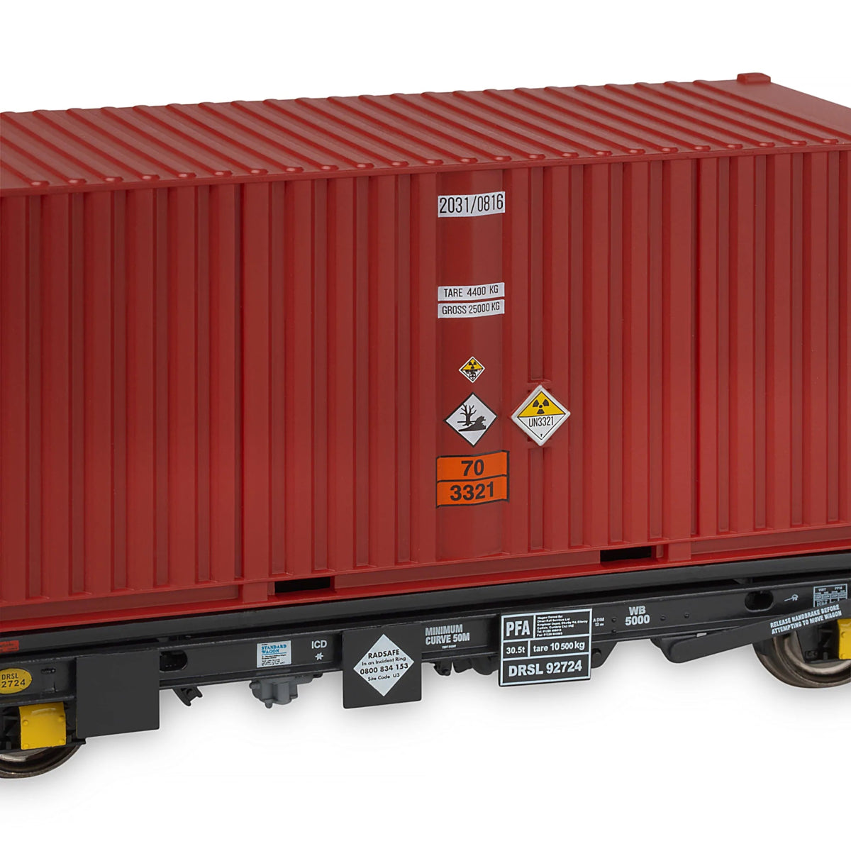 Accurascale PFA - DRS LLNW - 2031 Container Pack 6 - Phillips Hobbies