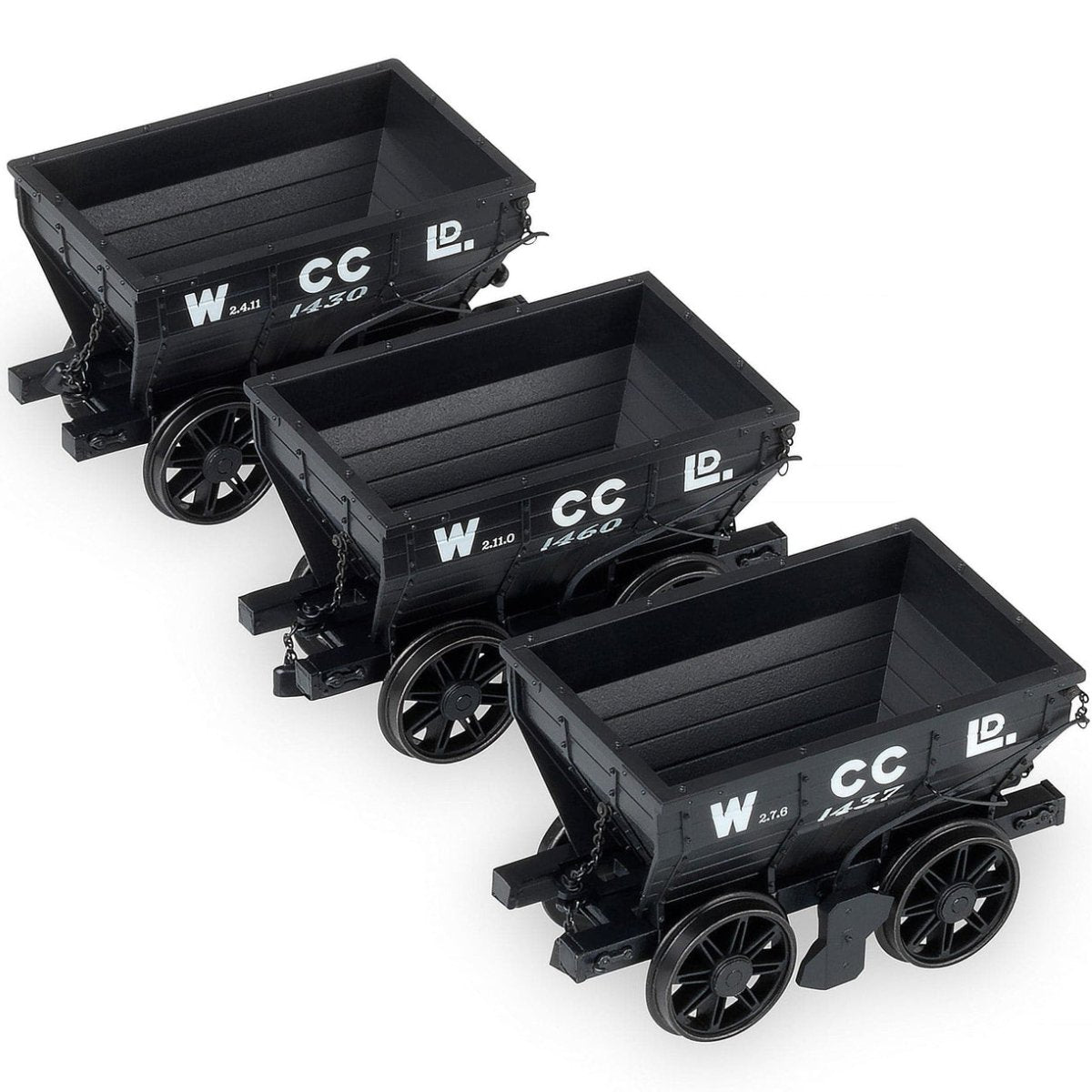 Accurascale Wearmouth Coal Co. Chaldron Pack E - OO Gauge - Phillips Hobbies