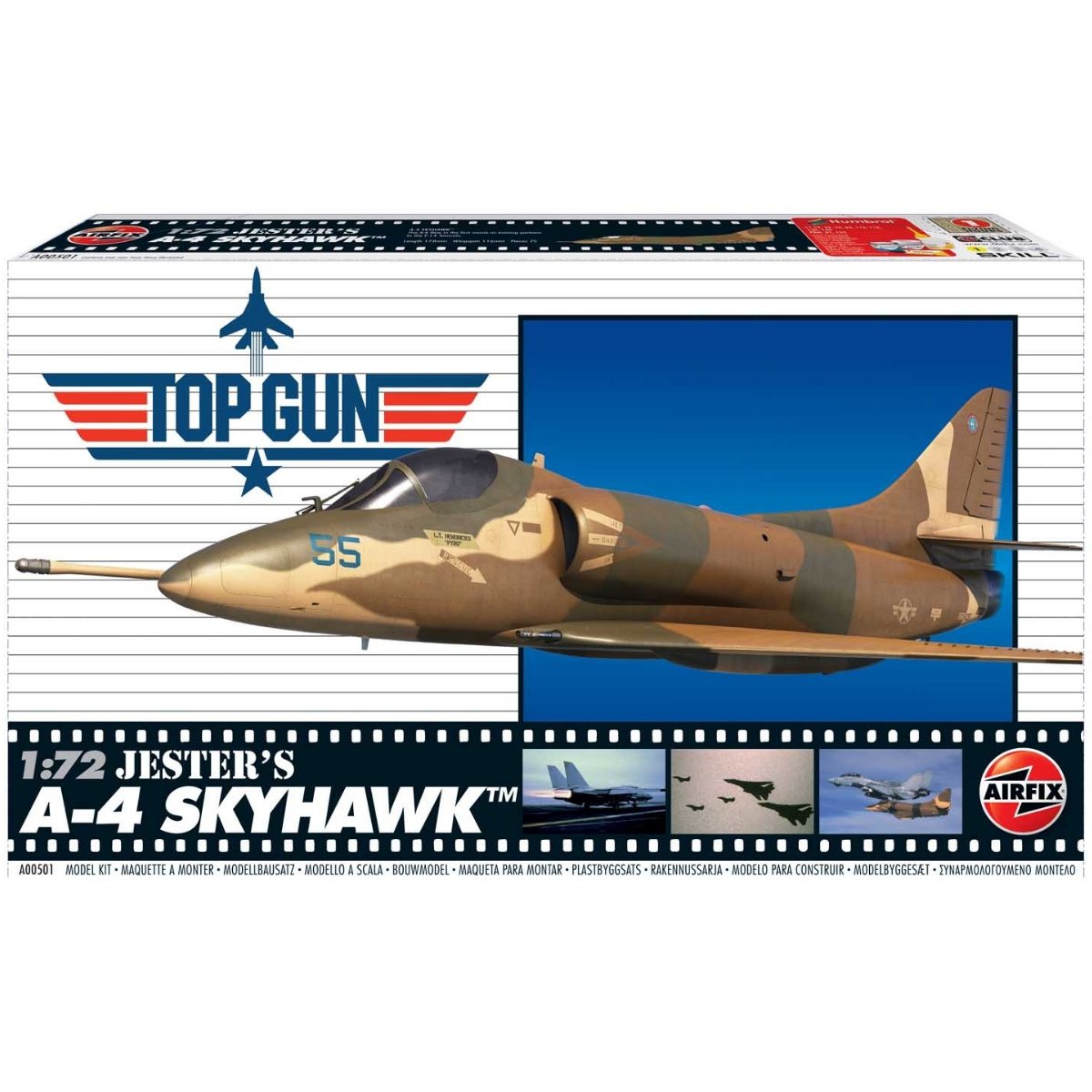 Airfix A00501 Top Gun Jester's A-4 Skyhawk 1:72 - Phillips Hobbies